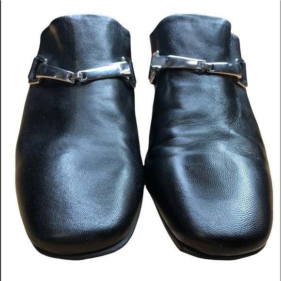 ASOS Chunky Heel Black Mule size 10 - Picture 5 of 5